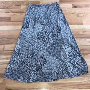 Dress barn maxi skirt